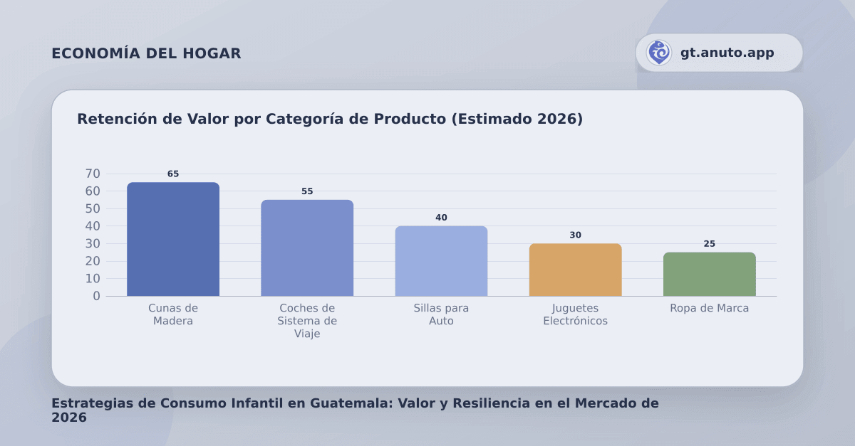 Retención de Valor por Categoría de Producto (Estimado 2026)