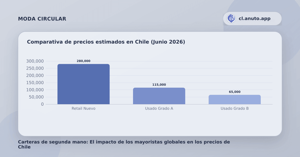 Comparativa de precios estimados en Chile (Junio 2026)
