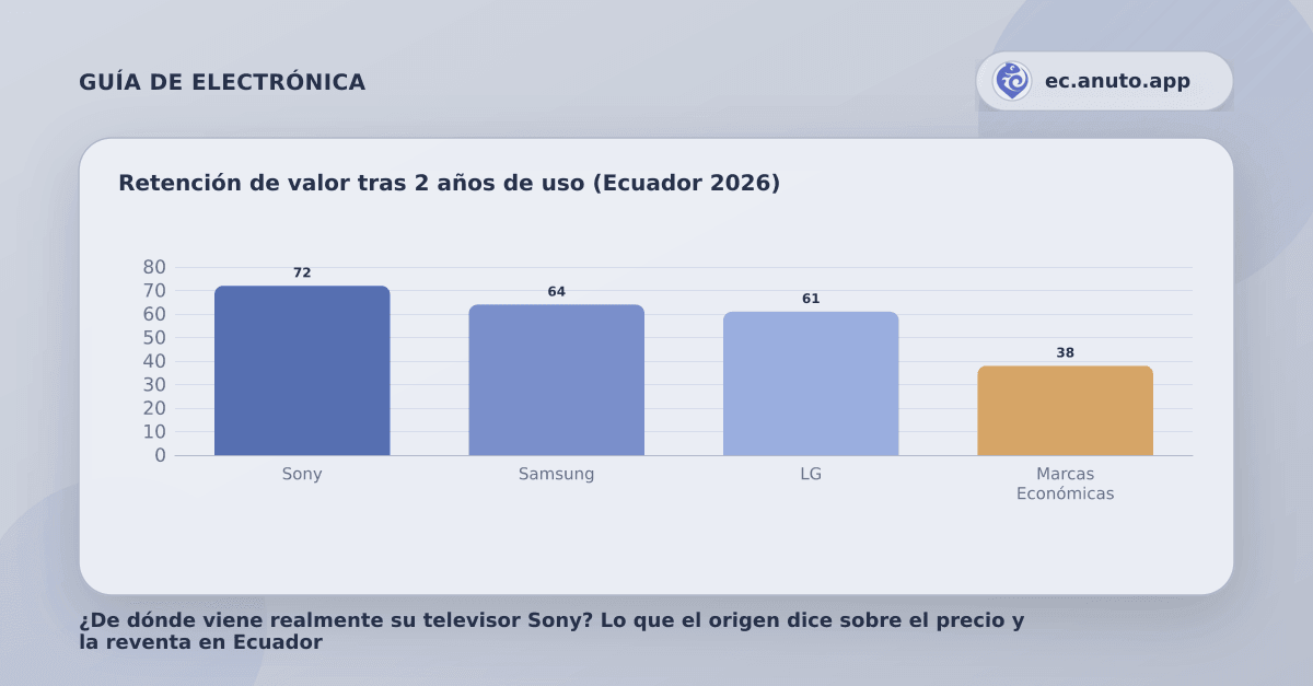 Retención de valor tras 2 años de uso (Ecuador 2026)