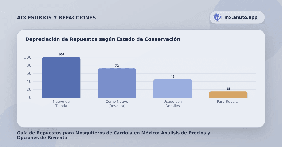 Depreciación de Repuestos según Estado de Conservación